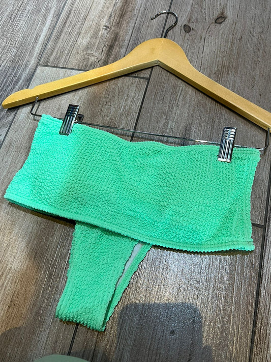 Bikini Verde Strapless